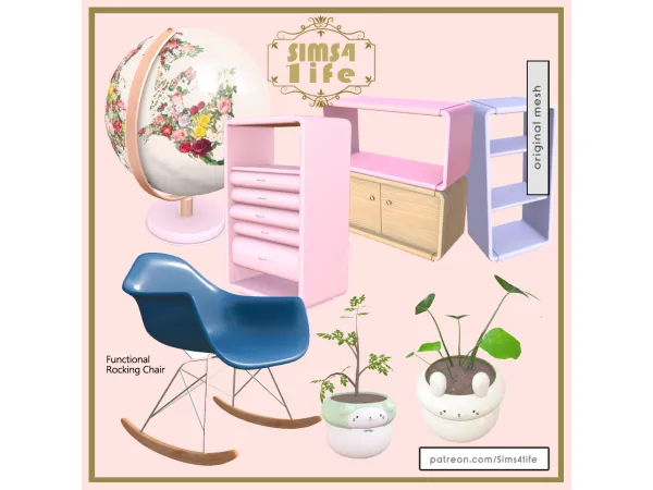 Alpha Nini set - The Sims 4 Custom Content