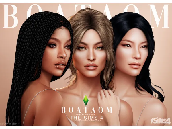 Boataom Hq Face Masks And Sims - The Sims 4 custom content