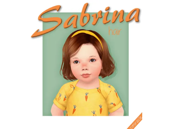 Alpha Anto Sabrina Infant Version - The Sims 4 Custom Content