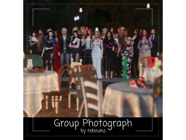 Maxis Match Group Photograph by rebouks - The Sims 4 Custom Content