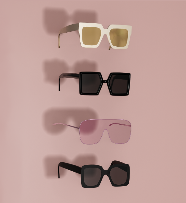 Alpha Sunglasses Set by simmerkatex - The Sims 4 Custom Content
