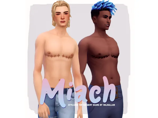 Pride Top Surgery Scars by Valhallan