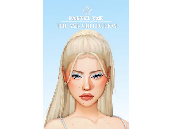 Maxis Match pastel y2k the y2k collection (collab with peachyfaerie) by Lady Simmer - The Sims 4 Custom Content