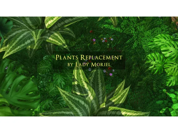 Mix Plants replacement v20 - The Sims 4 Custom Content