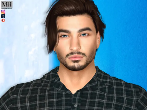 Alpha Chad Sim download by magichandcc - The Sims 4 Custom Content