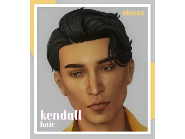 Maxis Match kendall hair by okruee - The Sims 4 Custom Content