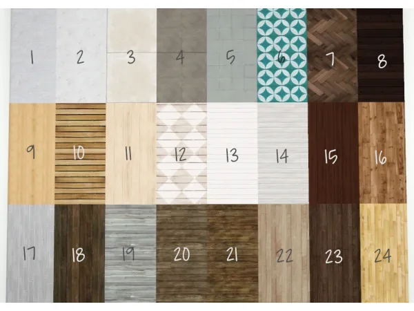 WanderingSims Fave CC - Floors