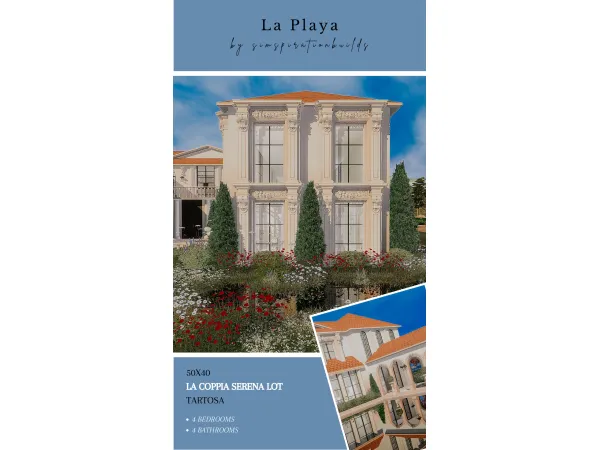 Alpha La Playa by SimspirationBuilds - The Sims 4 Custom Content