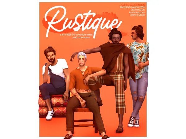 Maxis Match Rustique pack by cowconuts - The Sims 4 Custom Content