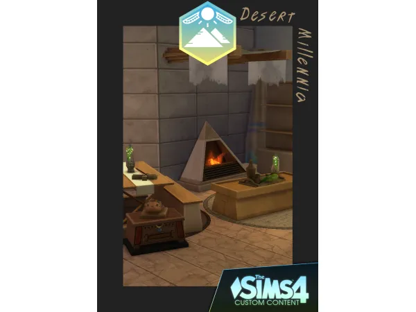 Maxis Match Egypt inspired set - The Sims 4 Custom Content