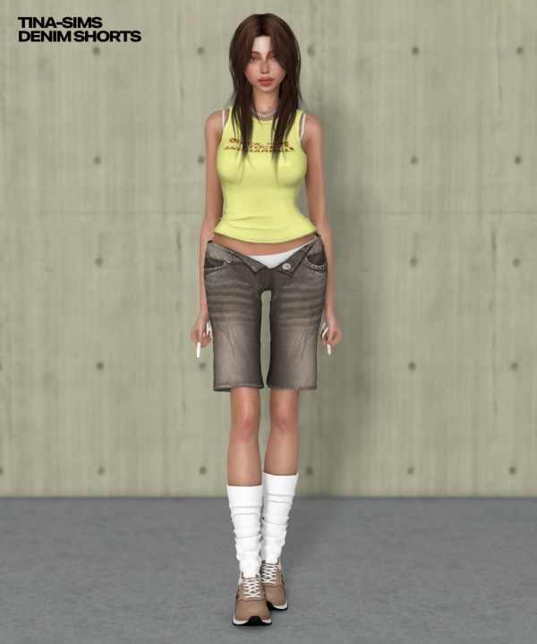 Sims 3 hotsell denim shorts