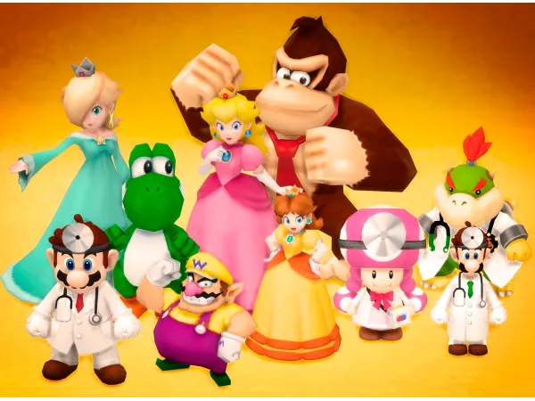 Mix Mario World (10 ITEMS) by Jennifer Jennisims - The Sims 4 Custom Content
