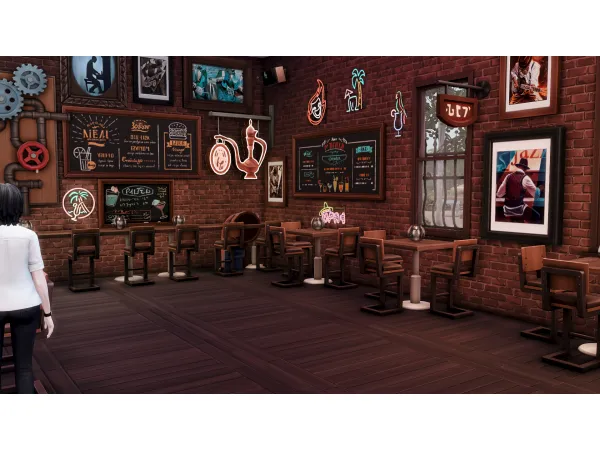 Maxis Match New Orleans Jazz club by Bojana Sims - The Sims 4 Custom Content