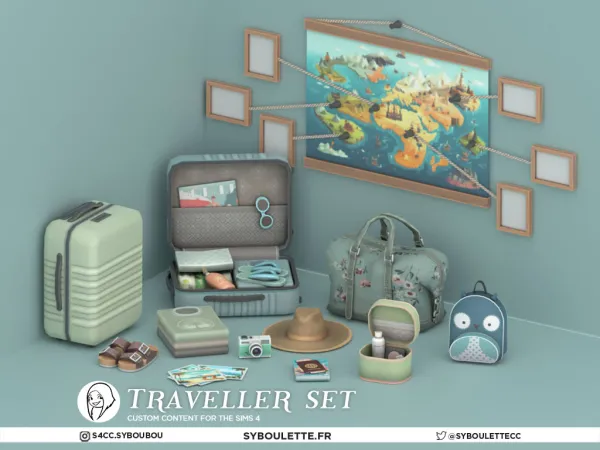 Alpha TRAVELLER SIMS 4 - The Sims 4 Custom Content