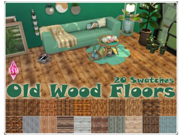 Maxis Match Old Wood Floors 2023 by Annett's Sims 4 Welt ASW - The Sims 4 Custom Content