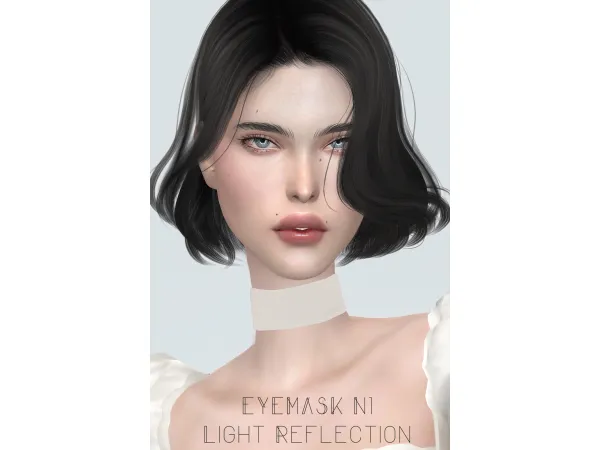 Alpha Eyemask N1 [Light Reflection] by Northern Siberia Winds - The Sims 4 Custom Content