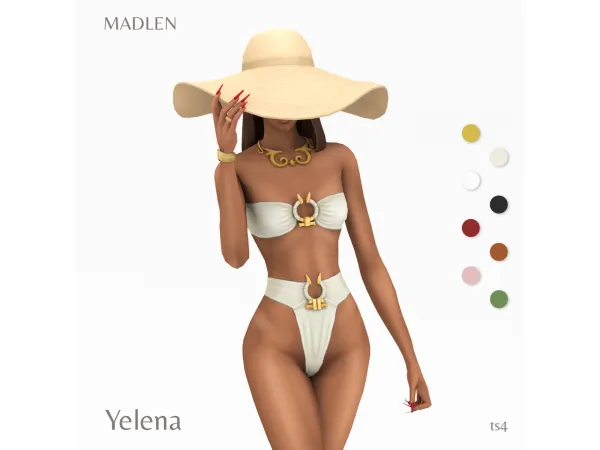 Maxis Match Yelena Set by Madlen - The Sims 4 Custom Content