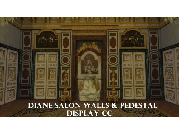 Alpha The Salon of Diana - The Sims 4 Custom Content