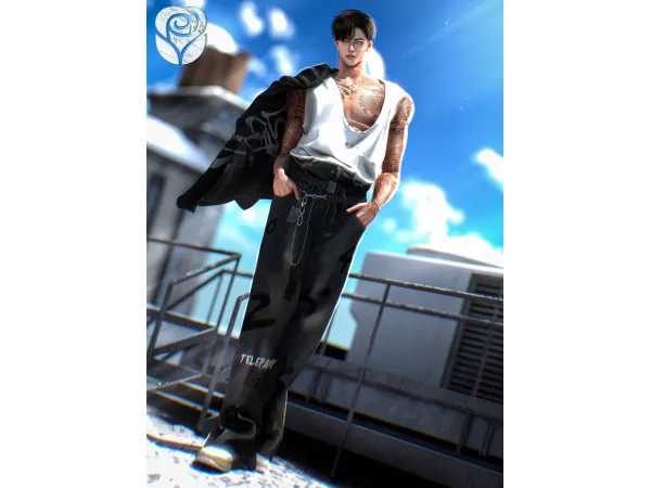 Alpha [ROSELIPA] CASE 143 by ROSELIPA - The Sims 4 Custom Content