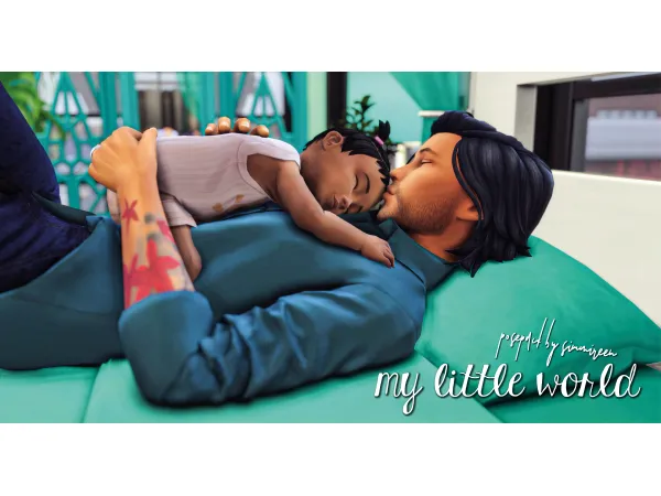 Maxis Match My little world by simmireen - The Sims 4 Custom Content