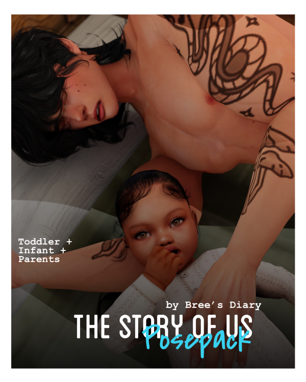 Alpha [BD] The Story Of Us (FREE Posepack) by simsfinds - The Sims 4 Custom Content