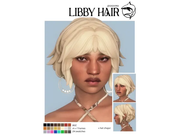 Maxis Match Libby by Sashima by Sashima - The Sims 4 Custom Content