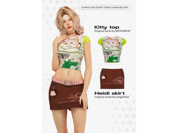 Alpha RECOLOR DUMP by magbay - The Sims 4 Custom Content