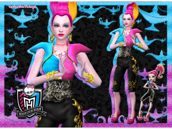 Mix MH Gigi Grant Revamp - The Sims 4 Custom Content