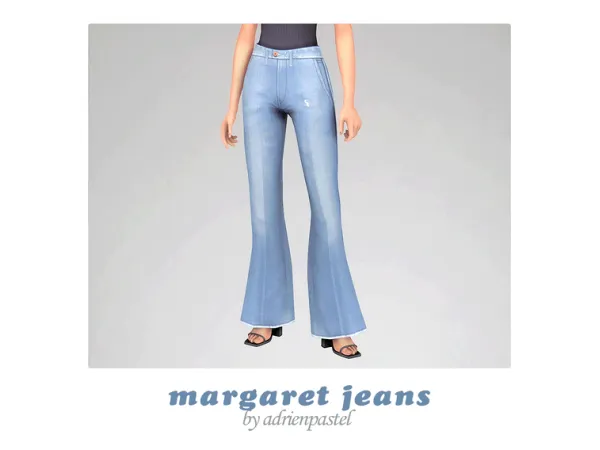 Maxis Match Margaret Jeans by AdrienPastel - The Sims 4 Custom Content