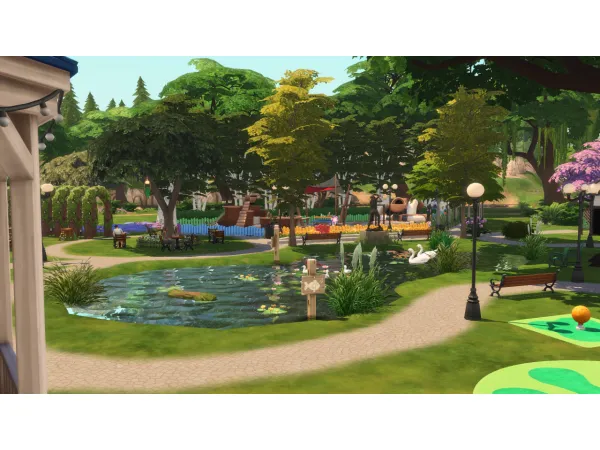 Maxis Match MAGNOLIA BLOSSOM - The Sims 4 Custom Content