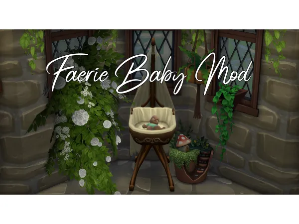 Maxis Match Faerie Baby Mod (Replaces Science Baby) by Naunakht - The Sims 4 Custom Content