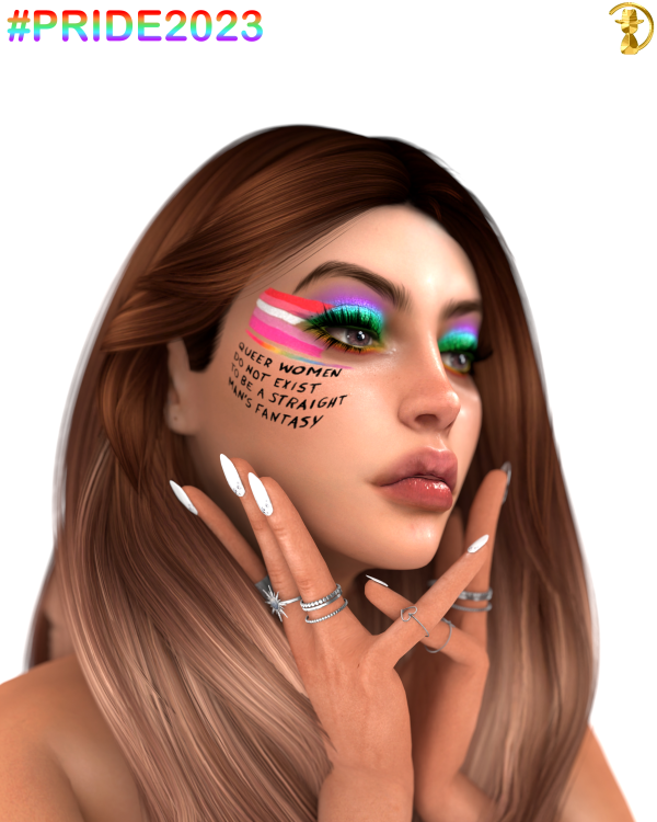 Alpha PRIDE 2023 Collection M09M10M11M12M13 by daphsmods - The Sims 4 Custom Content