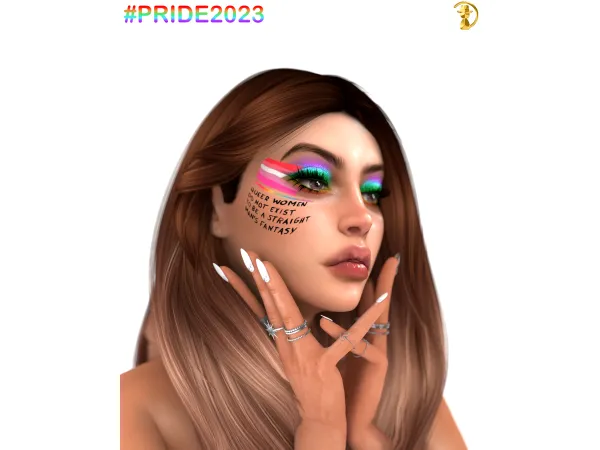 Alpha PRIDE 2023 Collection M09M10M11M12M13 by turksimmer - The Sims 4 Custom Content