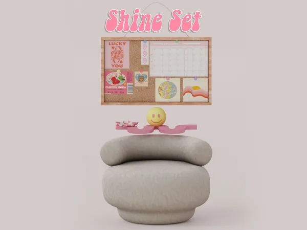Alpha Shine Set by mechtasims - The Sims 4 Custom Content