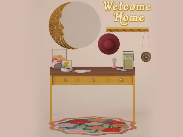Alpha Welcome Home Set by mechtasims - The Sims 4 Custom Content