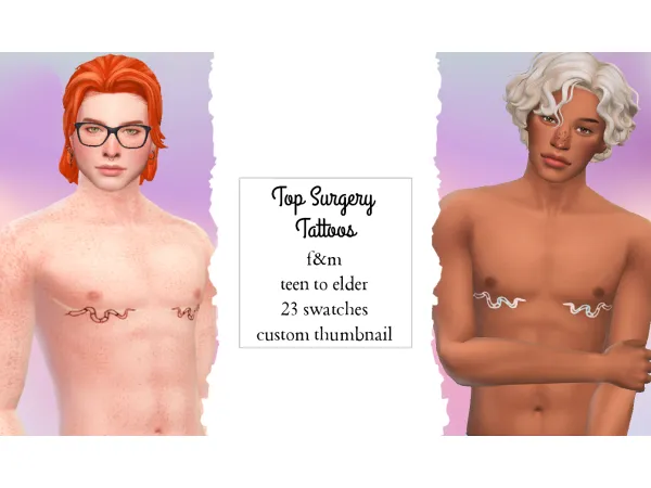 Top Surgery Tattoos by NekoChan-Simmer