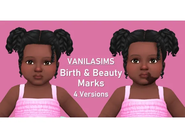 Maxis Match Birth and Beauty Marks for Infants - The Sims 4 Custom Content