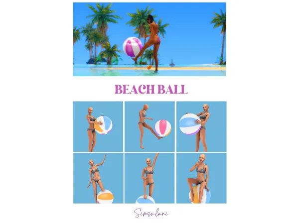 Maxis Match ARCHIVES POSES SUMMER 2022 - The Sims 4 Custom Content