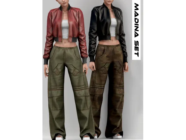 Alpha Street Style collection by Belaloallure - The Sims 4 Custom Content