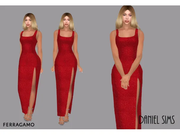 Alpha Beyonce in Ferragamo - The Sims 4 Custom Content