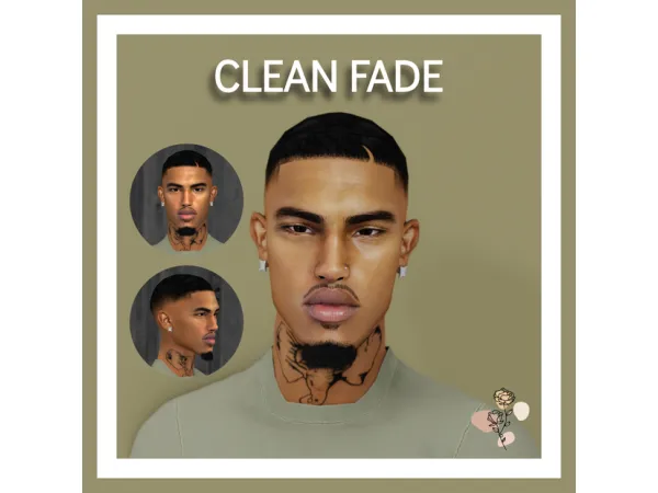 Alpha CLEAN FADE GERVAIS SKIN by khadijah551 - The Sims 4 Custom Content