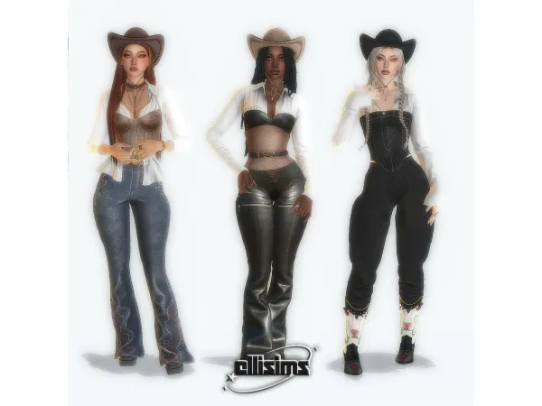 ✮ Cow Girls ✮ by .ellisims