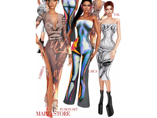 Alpha FUSION by Mably Store - The Sims 4 Custom Content
