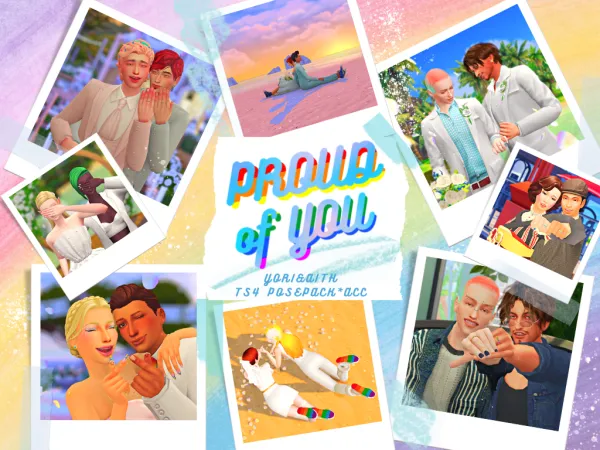 💍Yori&aith TS4 PosePack “PROUD OF YOU”💍 by aith