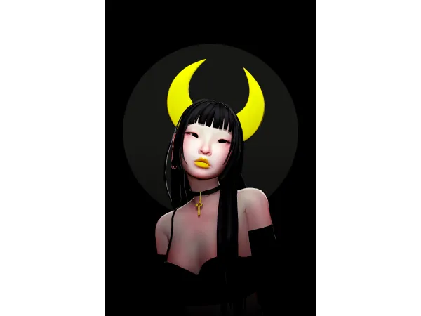 Crescent Horns by Saruin