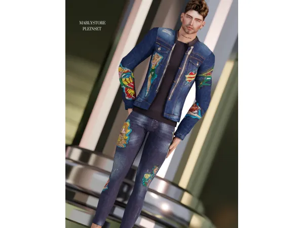 Alpha PLEIN SET by Mably Store - The Sims 4 Custom Content