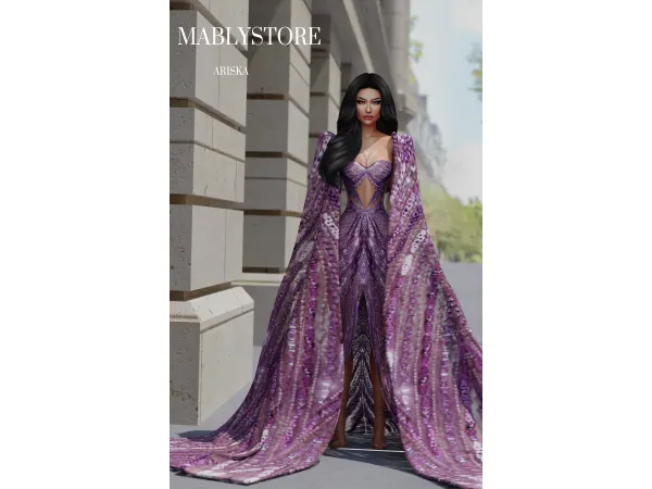 Alpha ARISKA by Mably Store - The Sims 4 Custom Content