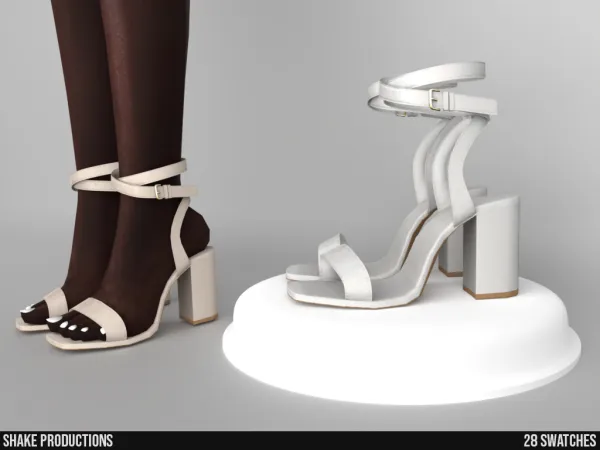 Alpha High Heels S062302 - The Sims 4 Custom Content