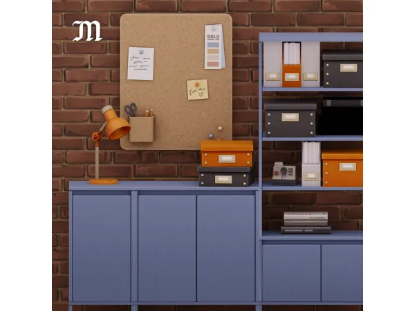 Maxis Match Flow Storage Clutter by myshunosun - The Sims 4 Custom Content