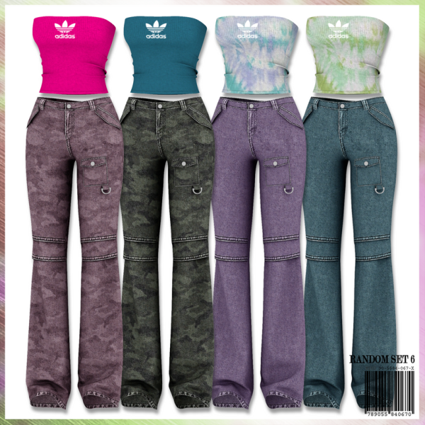 Alpha RANDOM Set 6 by simsfinds - The Sims 4 Custom Content